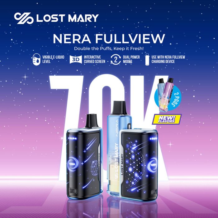 Lost Mary Nera Fullview 70K Disposable Kit - Image 2