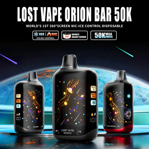 lost vape orion bar 50k icenic control