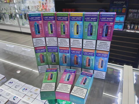 does lost mary mo20000 pro have nicotine