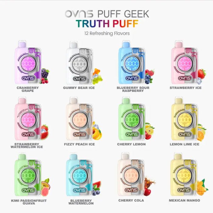 OVNS Puff Geek Truth Puff Disposable Vape Kit - Image 2