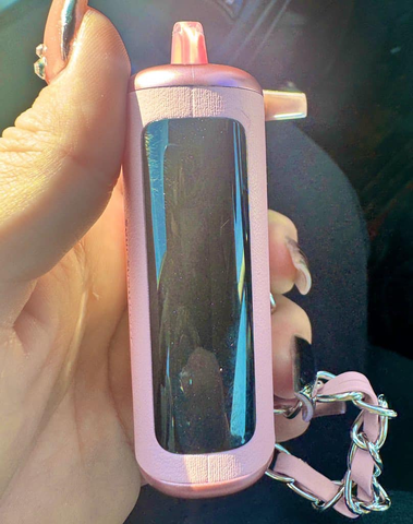 raz ryl purse vape screen display