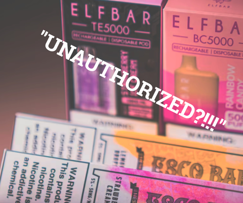 unauthorized vapes