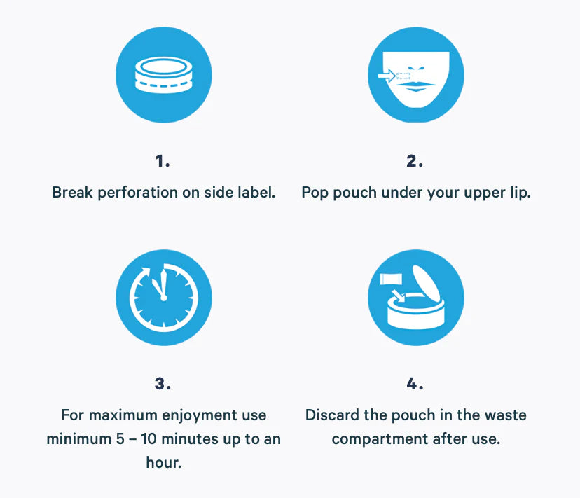 how to use zyn nicotine pouches properly