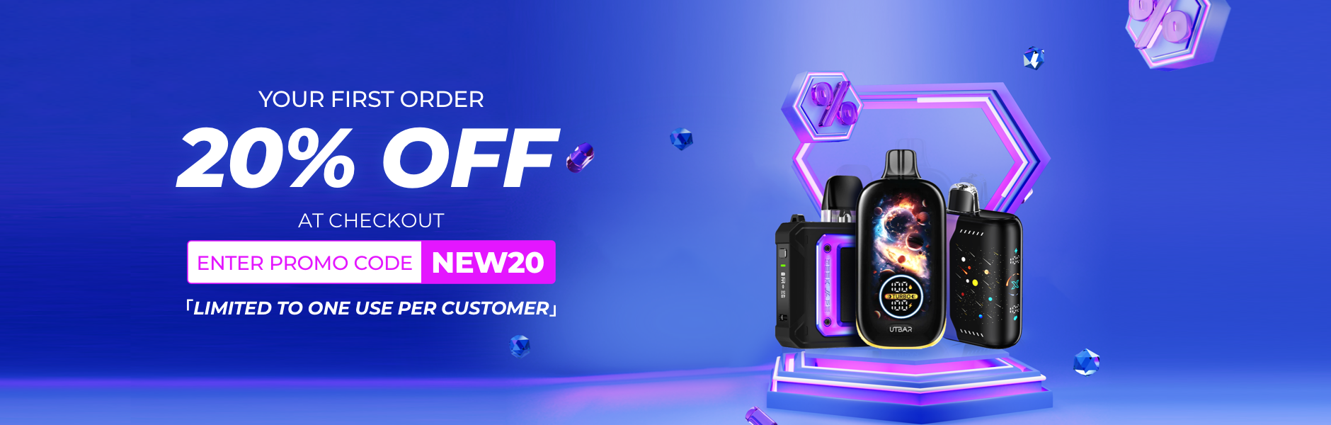 first customer at vapingland discount code for first order