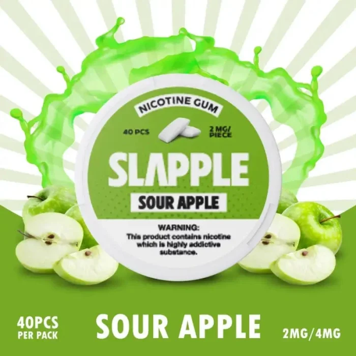 Slapple Nicotine Gum - Image 7