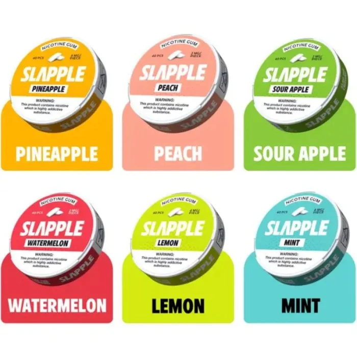 Slapple Nicotine Gum - Image 2