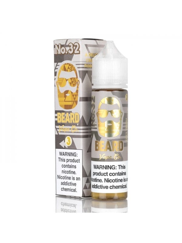 10001-3 Beard Vape Co No. 32 Cinnamon Funnel Cake 60ml Vape Juice - Image 1