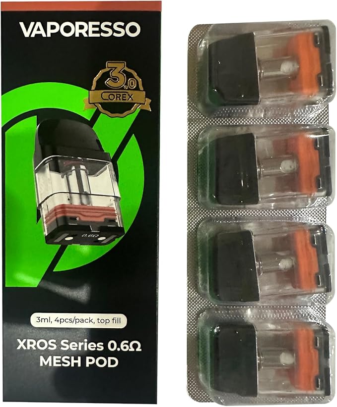71UsBcQ-FDL._AC_SX679_ Vaporesso XROS Series Mesh Pod Top Fill 3ml 4pcs/pk - Image 1