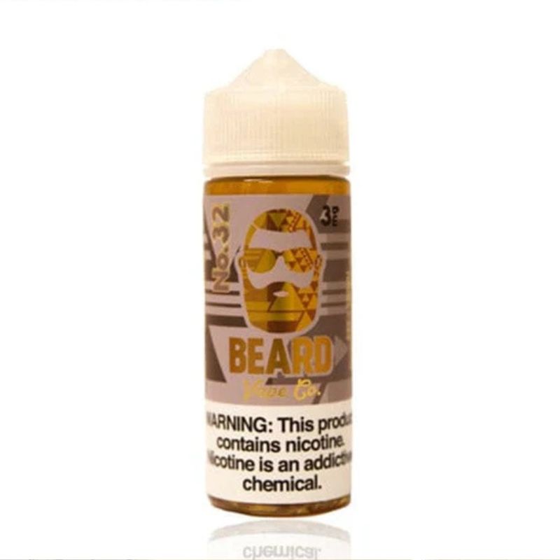 Cinnamon-Funnel-Cake-120ml-by-Beard-Vape-Co-No.-32- Beard Vape Co No. 32 Cinnamon Funnel Cake 120ml Vape Juice - Image 1